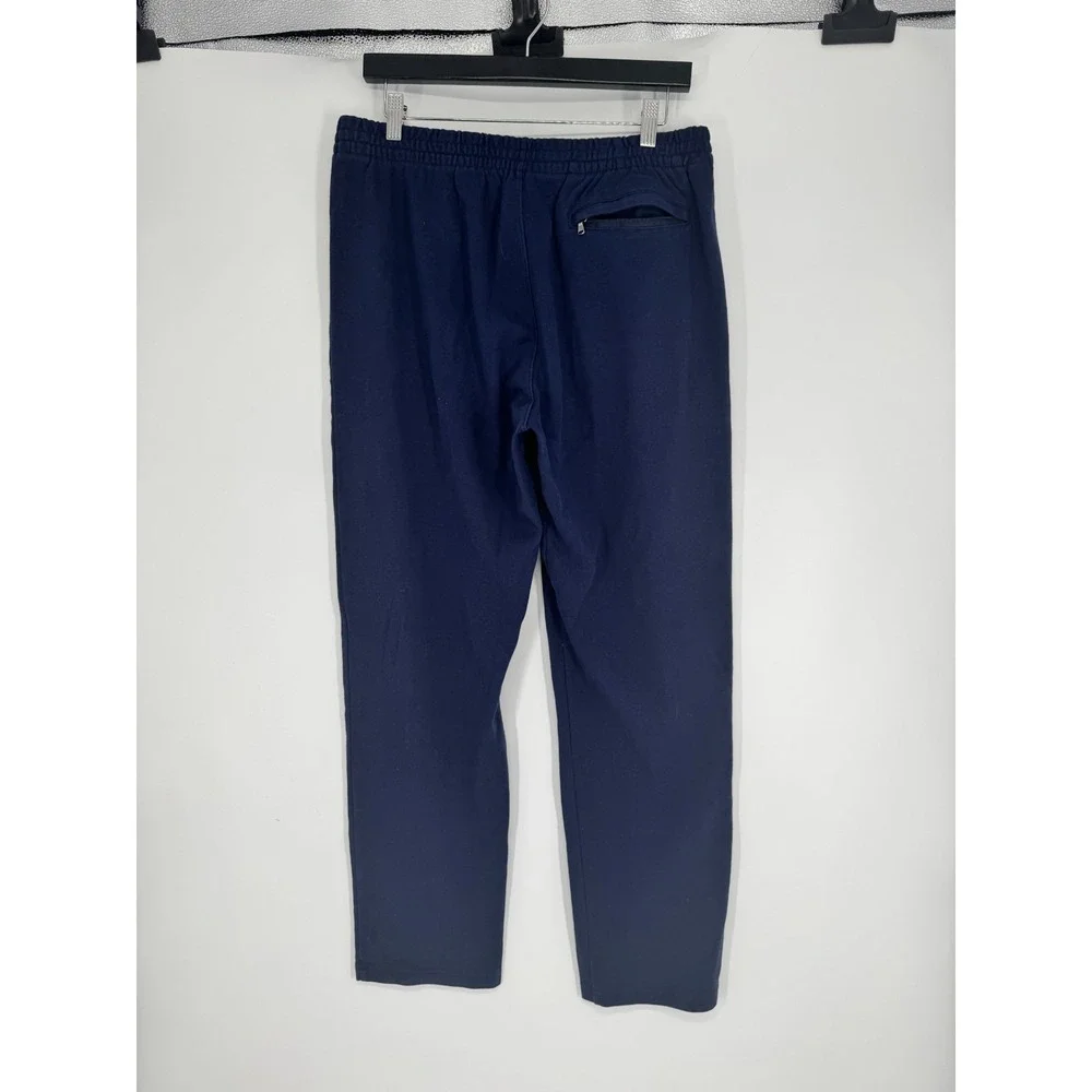 Polo Ralph Lauren Performance Sweatpants Mens Medium Navy Straight Leg Red Pony